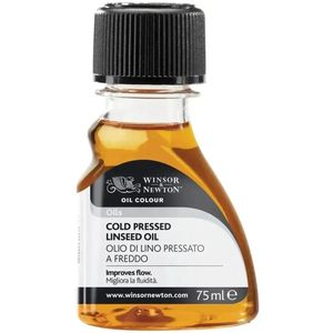 Winsor & Newton 75ml <span class=keywords><strong>huile</strong></span> <span class=keywords><strong>de</strong></span> <span class=keywords><strong>lin</strong></span> pressée à froid support plastique pour peintures acryliques pour <span class=keywords><strong>peinture</strong></span> sur toile <span class=keywords><strong>et</strong></span> papier - Product Image 1