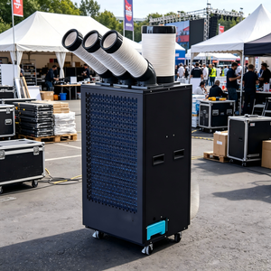 <span class=keywords><strong>Aire</strong></span> Acondicionado Portátil Industrial de 4500W, Unidad de Refrigeración Móvil para Fábricas y Almacenes - Product Image 2