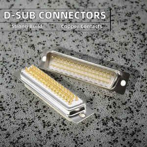 D-SUB разъемы промышленного класса DB50/37/25/15/9 штекер и гнездовой 50P медные штифты - Product Image 5