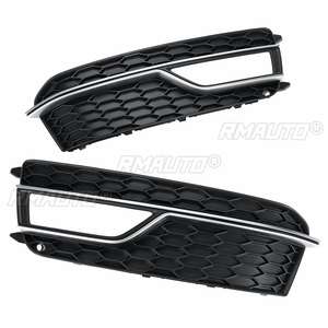 Grille de phare antibrouillard avant chromée argentée S-Line S5 pour Audi A5 S-Line S5 2013-16 8T0807681 8T0807682K - Product Image 2