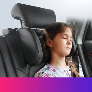 Almohada de Viaje para Reposacabezas de Auto con Soporte Lateral Mejorado y Ajuste de 180 Grados - Product Image 5