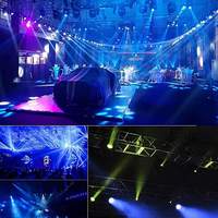Lampu panggung Laser, lampu panggung disko Mini, lampu panggung pesta, bola ajaib, lampu Led Bar, lampu Led ramping