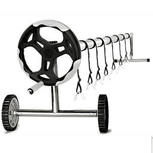 Cubierta de piscina solar de 3m resistente a <span class=keywords><strong>la</strong></span> intemperie Aufroller con sistema móvil Aufroll de 5,70m Incl. Protector para uso en exteriores - Product Image 3