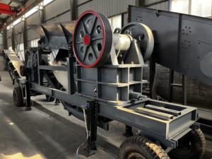 China Supplier Most Popular Hengtong Jaw Mobile <b>Crusher</b> AC Motor Bearing Max.50t/h Easy to Operate 1 Year Warranty Sand Making - Product Image 6