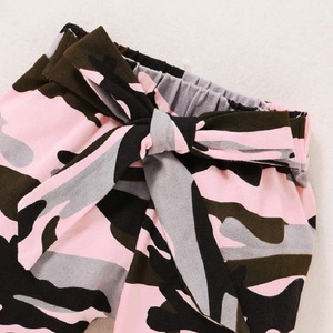 Ropa para Bebés Recién Nacidos, Mono de una Pieza con Estampado de Letras, Traje de Tres Piezas con Camuflaje para Niña - Product Image 6