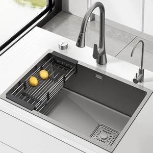 Évier de cuisine robuste à montage supérieur avec bord épaissi et fonction anti-corrosion pour cuisine domestique - Product Image 2