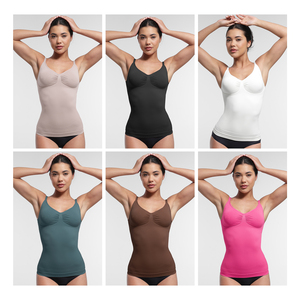 Débardeur Sculptant Grande Taille Respirant Sans Coutures avec Soutien de la Poitrine et Contrôle de la Taille et de l'Abdomen – Vente en Gros - Product Image 2