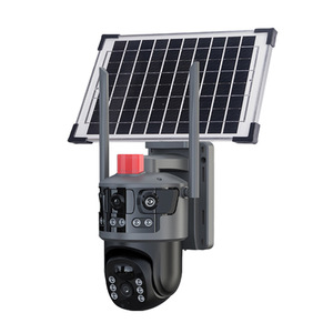 4MP V380 Pro năng lượng mặt trời không dây 4G Wifi 4K Độ phân giải PTZ camera CCTV cho an ninh Ngoài trời 4G Thẻ Sim CMOS cảm biến - Product Image 6