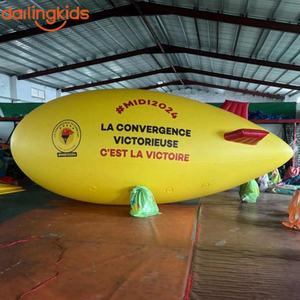 Globo Inflable Gigante Personalizado <span class=keywords><strong>de</strong></span> 10 m para Eventos y Fiestas, Modelo <span class=keywords><strong>de</strong></span> Dirigible Colgante para Publicidad Inflable - Product Image 3