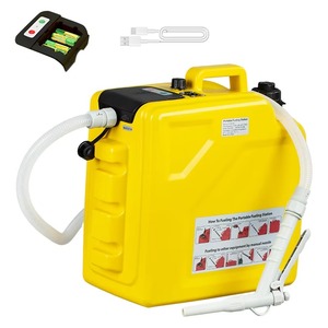 Estación de Combustible Portátil con Tanque de Combustible, Bomba de Transferencia de Combustible con Apagado Automático y Alimentación por Batería - Product Image 4