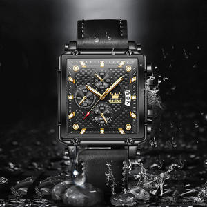  Reloj de Cuarzo Deportivo Cuadrado de Moda 9925, Relojes Casuales de Negocios para Hombre - Product Image 2