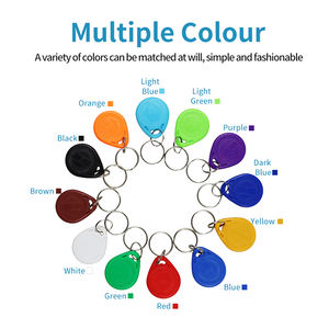 근접 125Khz EM4100 <span class=keywords><strong>RFID</strong></span> 키체인/키 폽 접근 제어 키 폽 - Product Image 3