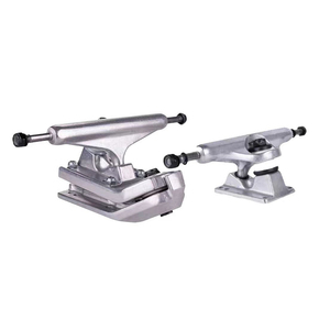 Trucks de skateboard portables en aluminium de 7 pouces et 18 mm à double rocker, modèle P HRT508, pour <span class=keywords><strong>longboard</strong></span>, descente, danse et glisse, marque BUTIAN - Product Image 1