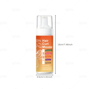 <span class=keywords><strong>Mousse</strong></span> coiffante professionnelle 5 en 1 avec des huiles naturelles pour une tenue longue durée et des boucles définies sans frisottis - Product Image 6