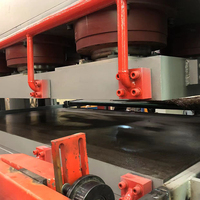 Presse hydraulique automatique à cycle court haute vitesse pour le laminage de panneaux bois/MDF/PVC/PET/mélamine avec PLC