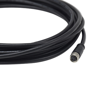 ขั้วต่อกันน้ำแบบวงกลม M8 IP67 สำหรับงานอุตสาหกรรม แบบ 4 ขา ขึ้นรูปตรง ตัวเมีย สาย PVC ขั้วต่อปลั๊กแบบอากาศยาน - Product Image 5