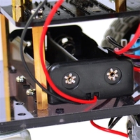 Kit de châssis de voiture d'évitement d'obstacles Kit éducatif robotique Kit de voiture intelligente