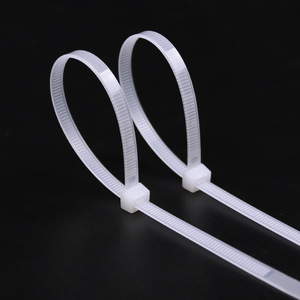 3.6*400mm Cable Ties Black <b>White</b> Plastic Fasten Zipties 16 Inch Nylon Clamps Packaging Wire Tie <b>Wrap</b> - Product Image 5