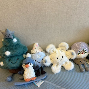 Nuevo árbol de Navidad bola de nieve muñeco de nieve pingüino muñeco de peluche regalo de Navidad - Product Image 1