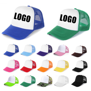 Promotion Sales Sublimation Sponge Net Trucker Cap Advertising Cap Custom Printed Embroidered Cap Baseball Summer Sun Visor Hat