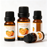 Huile Essentielle d'Orange Douce Pure, Naturelle et Biologique, Éclaircissante, Relaxante, Hydratante, pour Diffuseur d'Aromathérapie et Huile de Massage