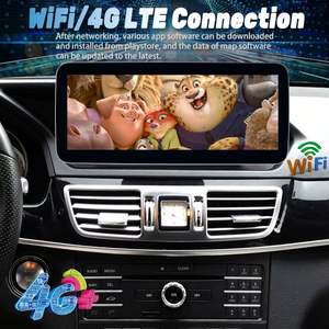 Autoradio multimédia Android 13 avec écran 256 Go, lecteur vidéo, GPS, navigation pour Benz Classe E W212 2009 2010 - 2015 NTG 5.0 CarPlay - Product Image 2