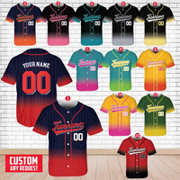 Maßgeschneiderte Baseball-Trikots – POD-Service für personalisierte Teamnamen/Nummern/Logos, Unisex-Sportbekleidung für Kleinserienbestellungen