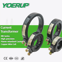 Transformador de Corriente Toroidal Serie MR con Bobina de Cobre, Certificado CE, Monofásico, Clase 0.5/1.0, Baja Tensión