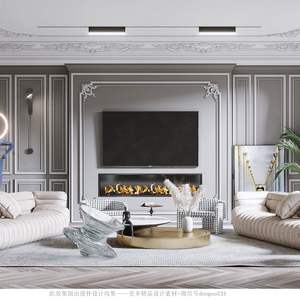 أثاث غرفة معيشة بتصميم عصري على الطراز الأوروبي، مبيعات مباشرة من المصنع، أثاث فاخر مخصص للمنزل بالكامل - Product Image 5