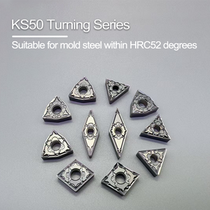 Plaquettes de tournage en carbure pour tour CNC PVD carrées/triangulaires, personnalisables OEM, outils de tournage professionnels pour le travail du métal et du <span class=keywords><strong>bois</strong></span> - Product Image 3