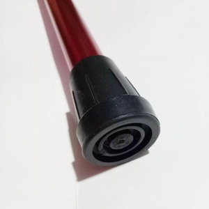 Embout de canne en caoutchouc Masatetsu, diamètre intérieur 18 mm, antidérapant, pour bâton de marche, noir, 4,1x3,1x2 cm - Product Image 1