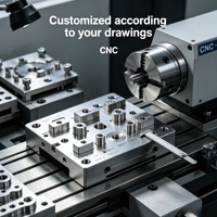Coque de protection usinée CNC, boîtier métallique de protection d'équipement sur mesure selon les dessins
