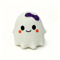 Mainan Squishy Hantu Jumbo Halloween dari Gudang USA, Mainan Fidget Squishy Bertema Hantu Halloween
