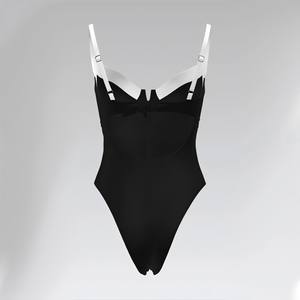 Elegant Curated Custom One-Piece Swimsuit with Built-in Support & <b>Tummy</b> <b>Control</b> for Resort Wear & Beach Fashion - Product Image 2