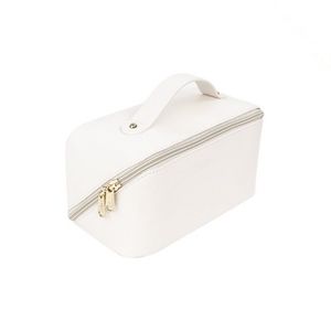 Stylish Convenient Eco-Friendly Sonfic PU for <b>Toiletry</b> <b>Bag</b> Large Capacity Water Resistant Portable Zipper Closure Logo - Product Image 4