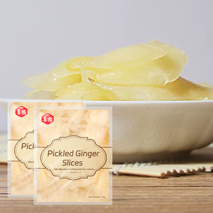 Fette di Zenzero Sottaceto - Zenzero Fresco Premium, Sapore Dolce e Aspro, Pronto da Gustare per Sushi - Product Image 5