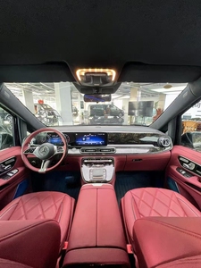 משענת יד מרכזית לרכב מרצדס בנץ ויטו, חומר עור, מטען USB, עיצוב מסתובב, אוורור - Product Image 4