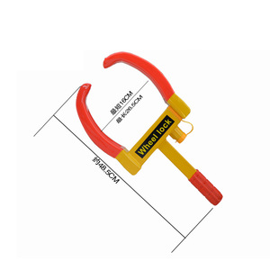 Serrure <span class=keywords><strong>antivol</strong></span> de voiture de sécurité promotionnelle de vente chaude serrure de stationnement de roue de pneu - Product Image 4