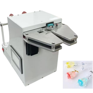 High Efficiency Automatic Twist Tie <b>Machine</b> for Toast Bread and Candy Bag Packing Shop - Product Image 1