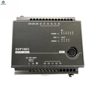 DVP10EC00R3 คอนโทรลเลอร์ PLC แบบตั้งโปรแกรมได้มาตรฐาน 6DI 4DO รีเลย์เอาต์พุต โมดูล CPU DVP14EC00R3 DVP16EC00R3 DVP20EC00R3 DVP24 - Product Image 1