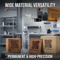 Marcador Láser de CO2 Sin Mantenimiento para Cajas de Cartón, Películas y Embalajes, Equipo de Impresión de Códigos QR de Alta Velocidad PRO