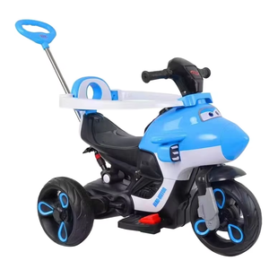 Nouvelle Moto <span class=keywords><strong>Électrique</strong></span> Biplace 6V pour Enfants, Jouet Porteur en Plastique Alimenté par Batterie pour Enfants de 2 à 8 Ans - Vente en Gros - Product Image 1