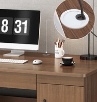 Simple Home Corner E-sports Ordinateur de bureau Chaise de bureau Combinaison Bureau Bibliothèque Apprentissage Bureau Bureau