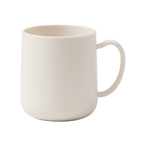 Vaso para enjuague bucal de plástico, soporte individual, ligero, de color sólido, para uso en el baño - Product Image 3