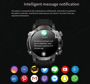Montre intelligente DENIXI multifonctionnelle pour hommes et femmes, pour le sport en plein air, la communication, l'écoute de <span class=keywords><strong>musique</strong></span>, la surveillance de la santé - Product Image 3