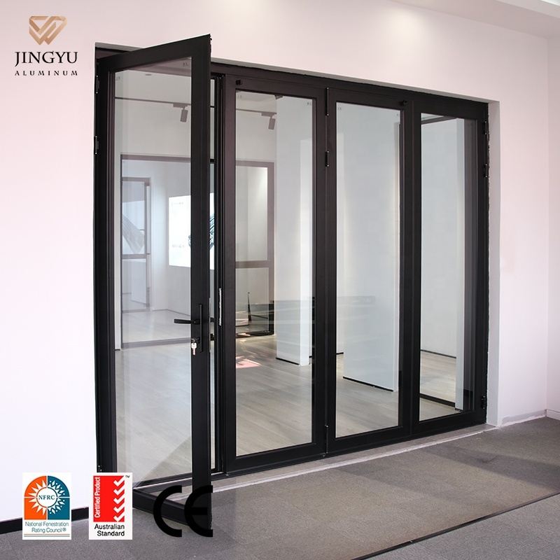 Modern Office Bifolding Partitions Soundproof Stacking