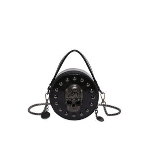 Bolso bandolera de mujer de material PU de alta calidad. Con decoración de cadena. Bolso de Mano de Diseño de Lujo.5168 - Product Image 1