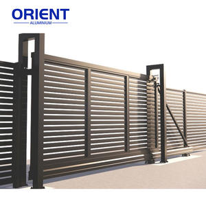 Porte en porte-à-faux électrique de porte en porte-à-faux en <span class=keywords><strong>aluminium</strong></span> manuel automatique de <span class=keywords><strong>prix</strong></span> usine - Product Image 5