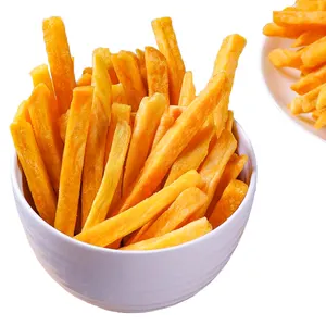 Produzione di patatine fritte VF vendita diretta di alta qualità garanzia di verdure gialle croccanti per snack istantanei di tutte le età