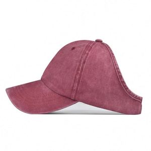 Gorras de Color Sólido con Logotipo Bordado Personalizado, Gorra de Béisbol sin Espalda para Cabello Rizado Natural, para Mujer, Afro Puff, Cola de Caballo, Sombrero para el Sol - Product Image 2
